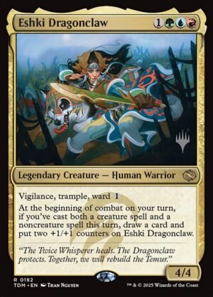 Eshki Dragonclaw<br /><span class="collector-number">Collector No. 182p</span>