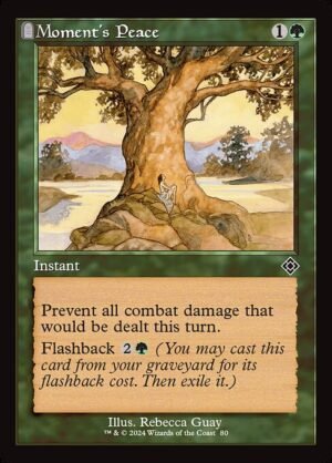Moment's Peace<br /><span class="collector-number">Collector No. TD0-A80</span>