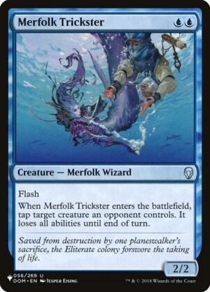 Merfolk Trickster<br /><span class="collector-number">Collector No. DOM-56</span>