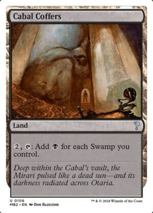 Cabal Coffers (White Border)<br /><span class="collector-number">Collector No. 106</span>