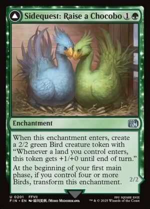 Sidequest: Raise a Chocobo<br /><span class="collector-number">Collector No. 201</span>