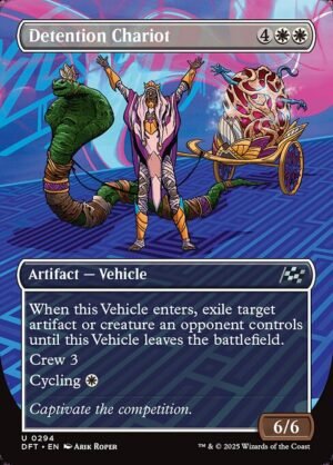 Detention Chariot (Borderless)<br /><span class="collector-number">Collector No. 294</span>