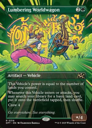 Lumbering Worldwagon (Borderless)<br /><span class="collector-number">Collector No. 316</span>