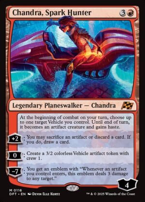 Chandra, Spark Hunter<br /><span class="collector-number">Collector No. 116</span>