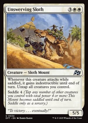 Unswerving Sloth<br /><span class="collector-number">Collector No. 34</span>