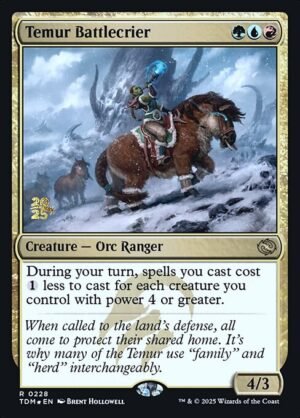 Temur Battlecrier - Foil<br /><span class="collector-number">Collector No. 228s</span>