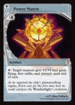 Power Matrix (Future Sight)<br /><span class="collector-number">Collector No. 229</span>