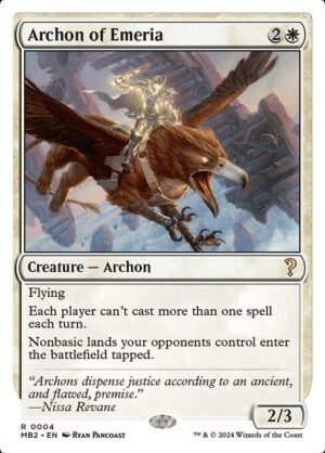 Archon of Emeria (White Border)<br /><span class="collector-number">Collector No. 4</span>