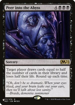 Peer into the Abyss<br /><span class="collector-number">Collector No. M21-117</span>