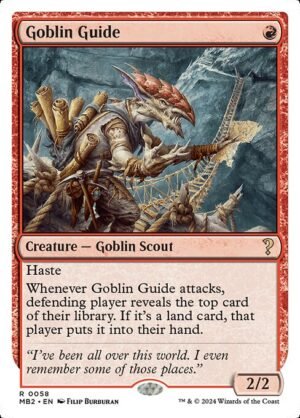 Goblin Guide (White Border)<br /><span class="collector-number">Collector No. 58</span>