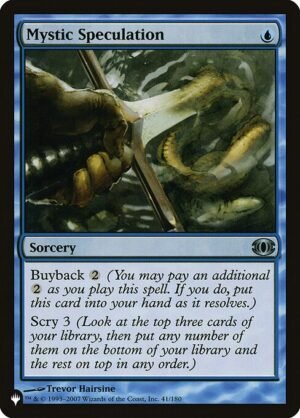 Mystic Speculation<br /><span class="collector-number">Collector No. FUT-41</span>