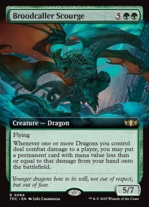 Broodcaller Scourge (Extended Art)<br /><span class="collector-number">Collector No. 84</span>