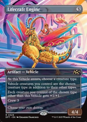 Lifecraft Engine (Borderless) - Foil<br /><span class="collector-number">Collector No. 329</span>