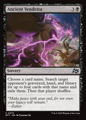 Ancient Vendetta<br /><span class="collector-number">Collector No. 75</span>