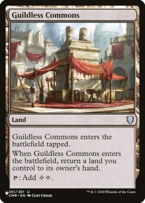 Guildless Commons<br /><span class="collector-number">Collector No. CMR-351</span>