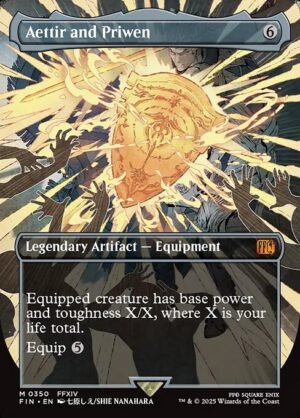 Aettir and Priwen (Borderless)<br /><span class="collector-number">Collector No. 350</span>