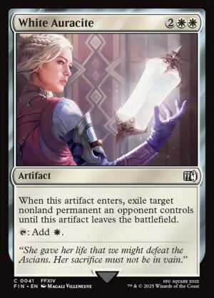 White Auracite<br /><span class="collector-number">Collector No. 41</span>