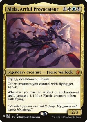 Alela, Artful Provocateur<br /><span class="collector-number">Collector No. ELD-324</span>