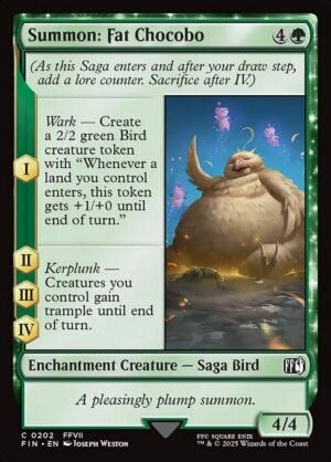 Summon: Fat Chocobo<br /><span class="collector-number">Collector No. 202</span>