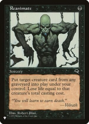 Reanimate<br /><span class="collector-number">Collector No. TMP-151</span>