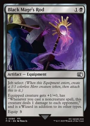 Black Mage's Rod<br /><span class="collector-number">Collector No. 90</span>