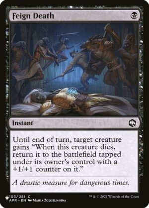 Feign Death<br /><span class="collector-number">Collector No. AFR-103</span>