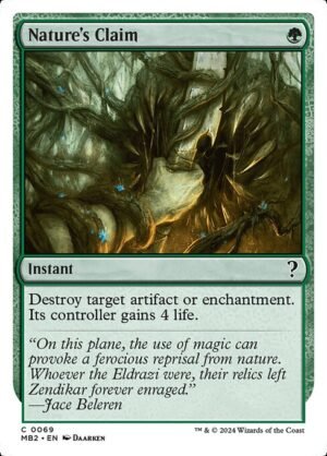 Nature's Claim (White Border)<br /><span class="collector-number">Collector No. 69</span>