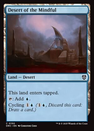 Desert of the Mindful<br /><span class="collector-number">Collector No. 150</span>