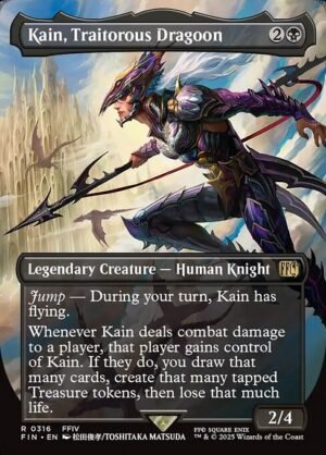 Kain, Traitorous Dragoon (Borderless)<br /><span class="collector-number">Collector No. 316</span>