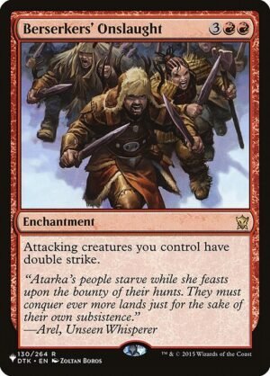 Berserkers' Onslaught<br /><span class="collector-number">Collector No. DTK-130</span>