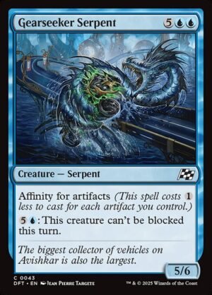 Gearseeker Serpent<br /><span class="collector-number">Collector No. 43</span>