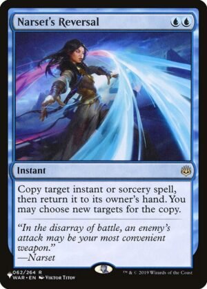 Narset's Reversal<br /><span class="collector-number">Collector No. WAR-62</span>