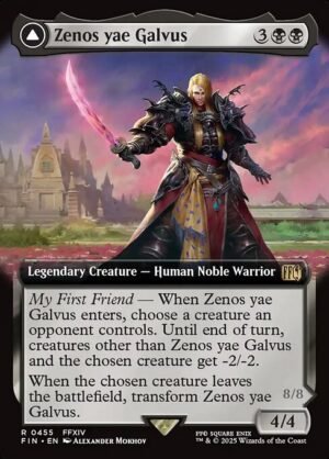 Zenos yae Galvus (Extended Art)<br /><span class="collector-number">Collector No. 455</span>