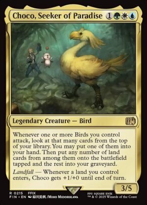 Choco, Seeker of Paradise - Foil<br /><span class="collector-number">Collector No. 215</span>