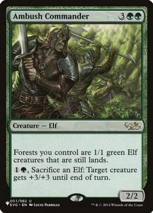 Ambush Commander<br /><span class="collector-number">Collector No. EVG-1</span>