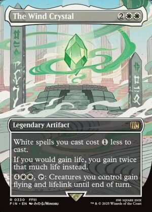 The Wind Crystal (Borderless)<br /><span class="collector-number">Collector No. 330</span>