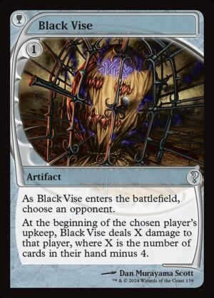 Black Vise (Future Sight)<br /><span class="collector-number">Collector No. 139</span>