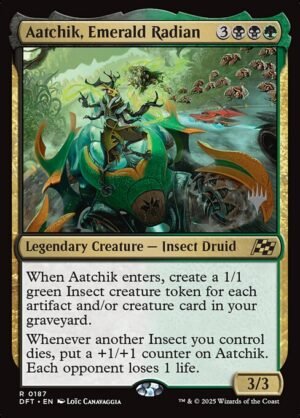 Aatchik, Emerald Radian<br /><span class="collector-number">Collector No. 187p</span>