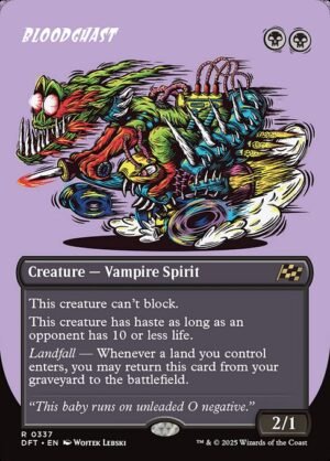 Bloodghast (Borderless)<br /><span class="collector-number">Collector No. 337</span>