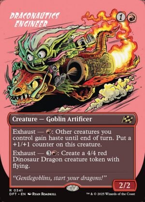 Draconautics Engineer (Borderless)<br /><span class="collector-number">Collector No. 341</span>