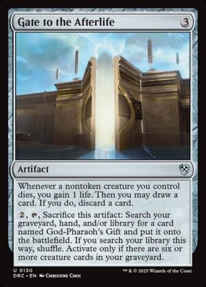 Gate to the Afterlife<br /><span class="collector-number">Collector No. 130</span>