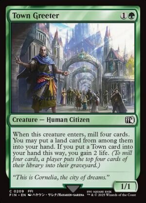 Town Greeter<br /><span class="collector-number">Collector No. 209</span>