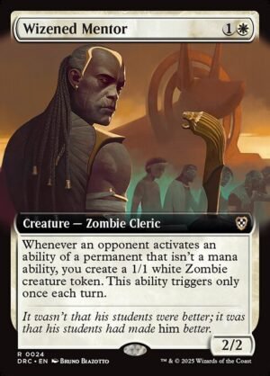 Wizened Mentor (Extended Art)<br /><span class="collector-number">Collector No. 24</span>