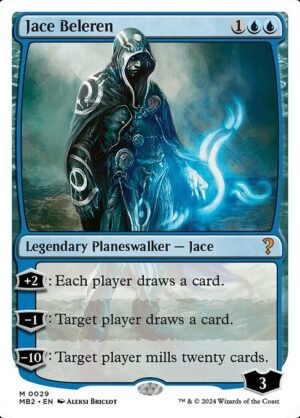 Jace Beleren (White Border)<br /><span class="collector-number">Collector No. 29</span>