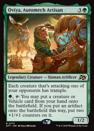 Oviya, Automech Artisan - Foil<br /><span class="collector-number">Collector No. 173p</span>