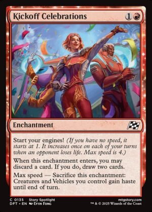 Kickoff Celebrations<br /><span class="collector-number">Collector No. 135</span>