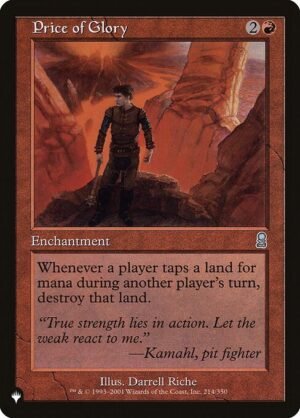 Price of Glory<br /><span class="collector-number">Collector No. ODY-214</span>
