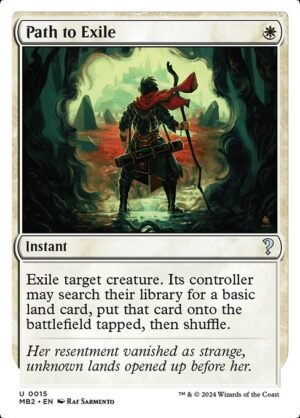 Path to Exile (White Border)<br /><span class="collector-number">Collector No. 15</span>