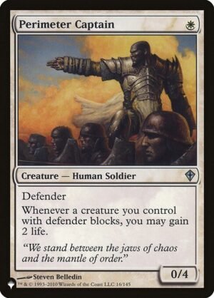 Perimeter Captain<br /><span class="collector-number">Collector No. WWK-16</span>