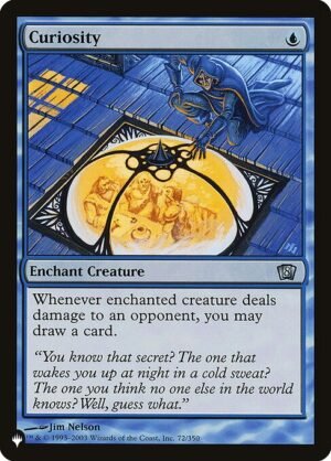 Curiosity (8ED)<br /><span class="collector-number">Collector No. 8ED-72</span>